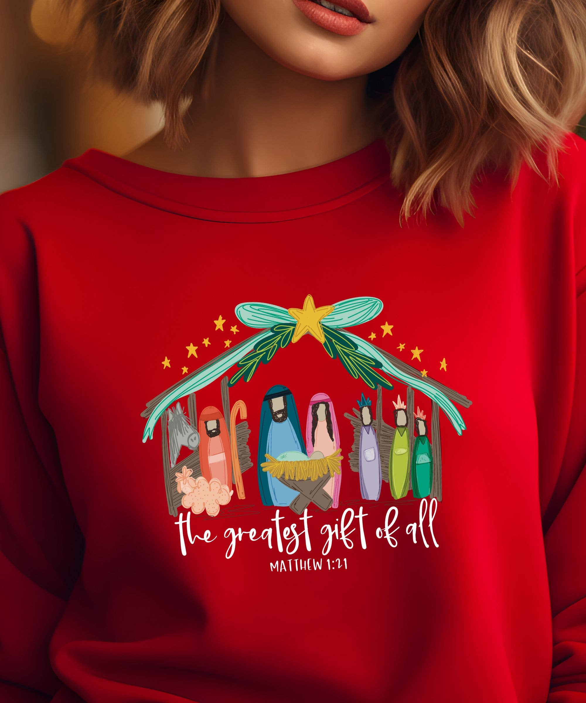 Midday USA - Wholesale Graphic Sweatshirt - Women's - Greatest Gift Of All Sweatshirt6