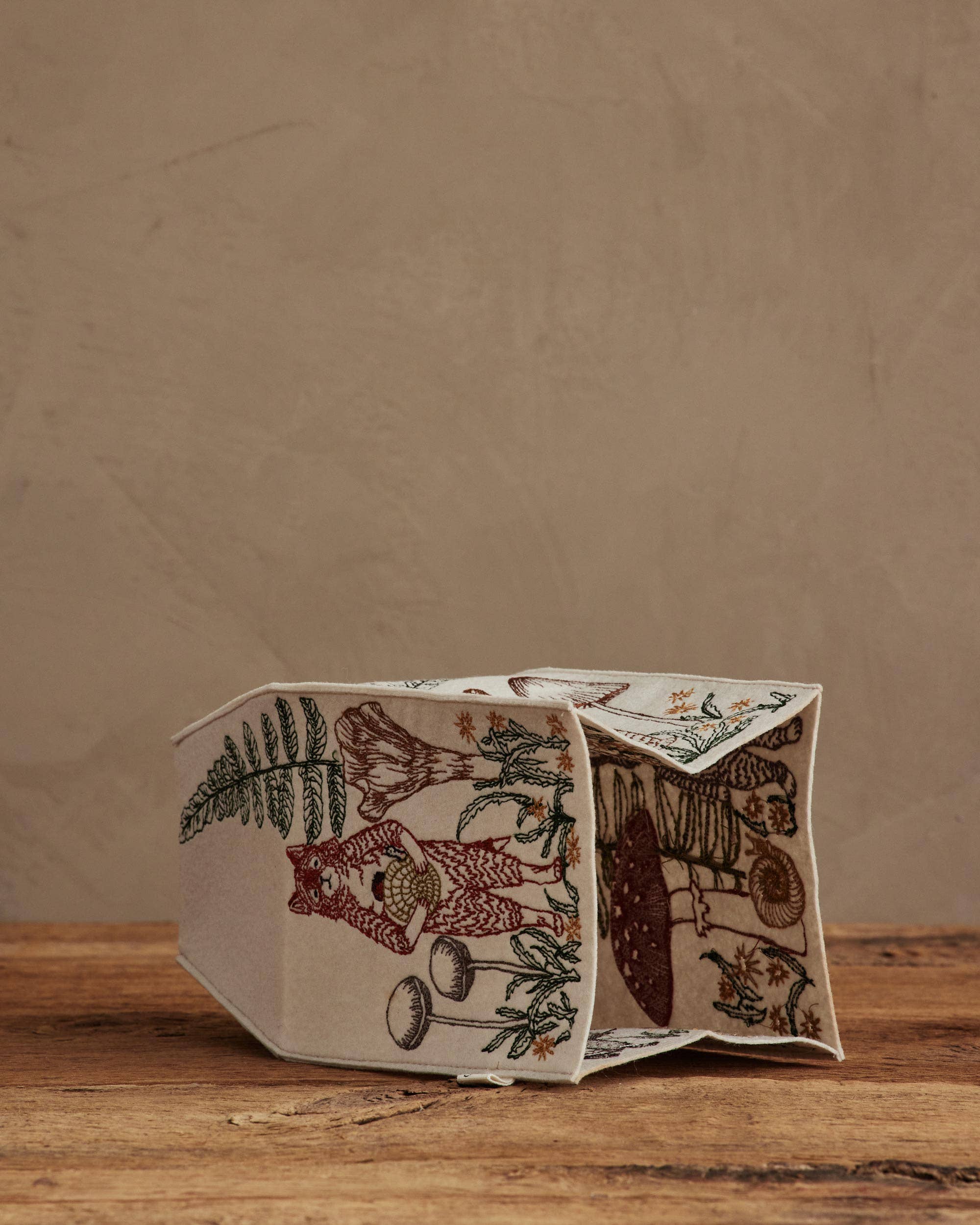 Coral & Tusk - Wholesale Tissue Box - Mushrooms and Ferns Tissue Box Cover7