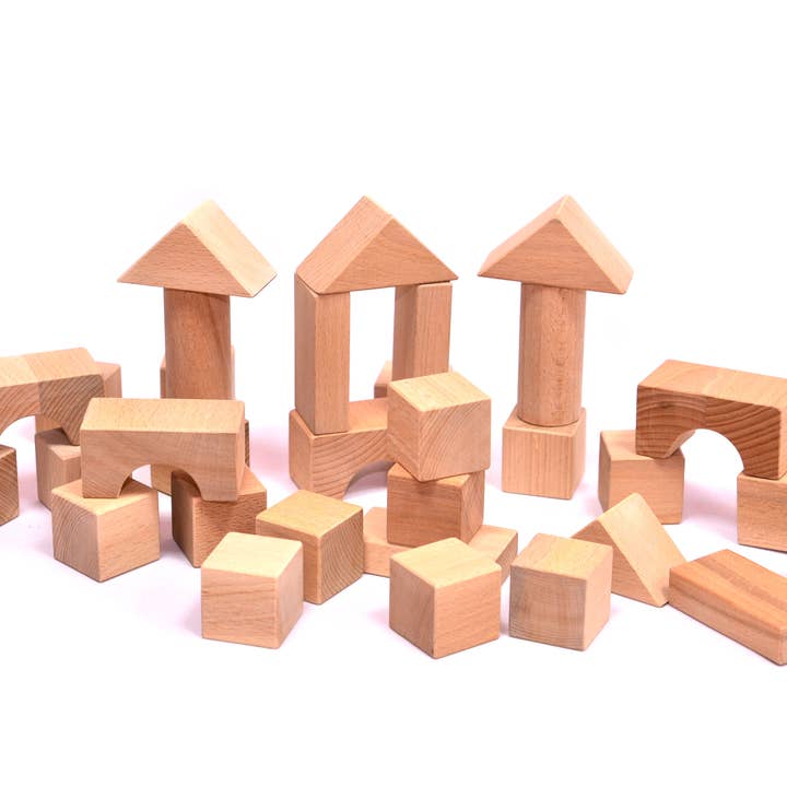 Byggsats - trä konstruktör 32 element för wholesale av Lis Toys