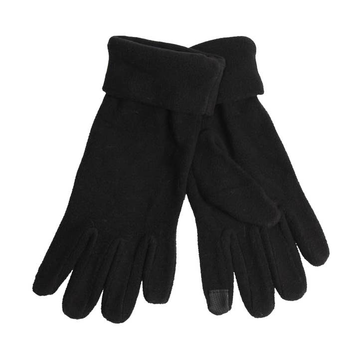 Women's fleece gloves with smartphone function for wholesale by NF Nitzsche Fashion
