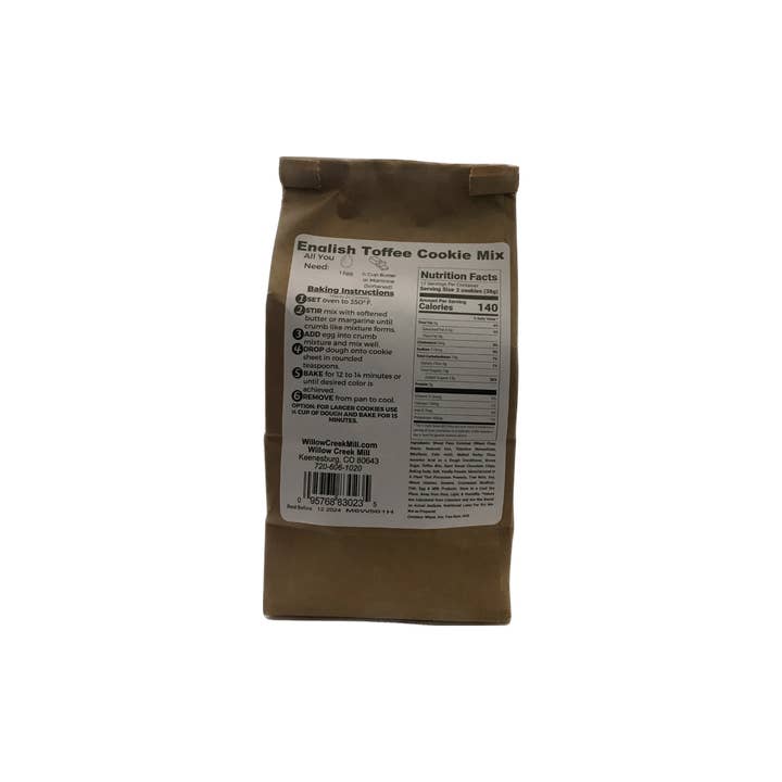 Willow Creek Mill - Wholesale Cookie Mix - Willow Creek Mill English Toffee Cookie Mix2