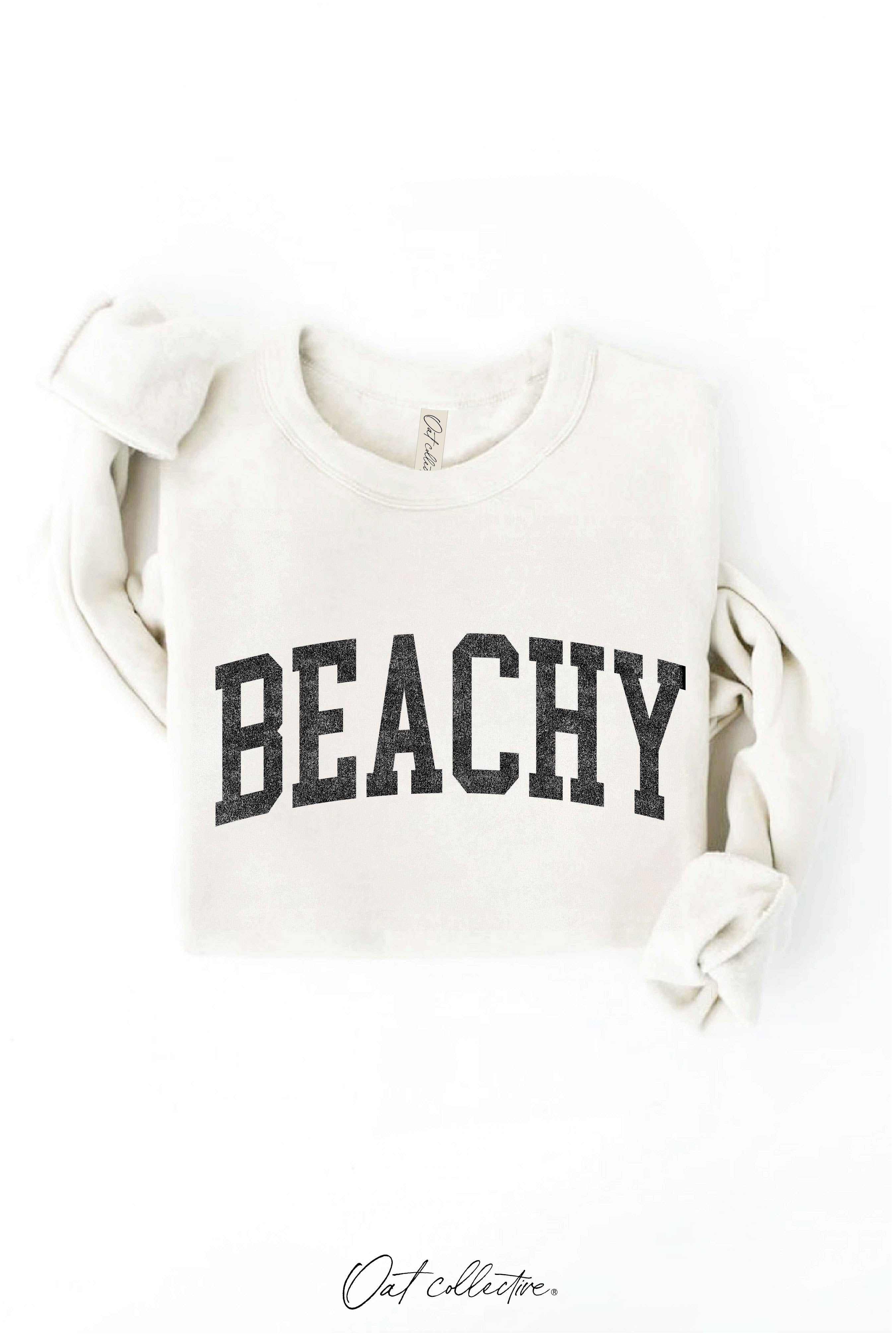 OAT COLLECTIVE - Wholesale Graphic Sweatshirt - Women's - BEACHY Graphic Sweatshirt21