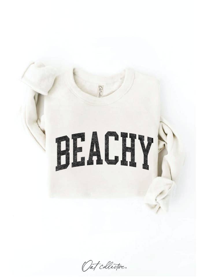 OAT COLLECTIVE - Wholesale Graphic Sweatshirt - Women's - BEACHY Graphic Sweatshirt21