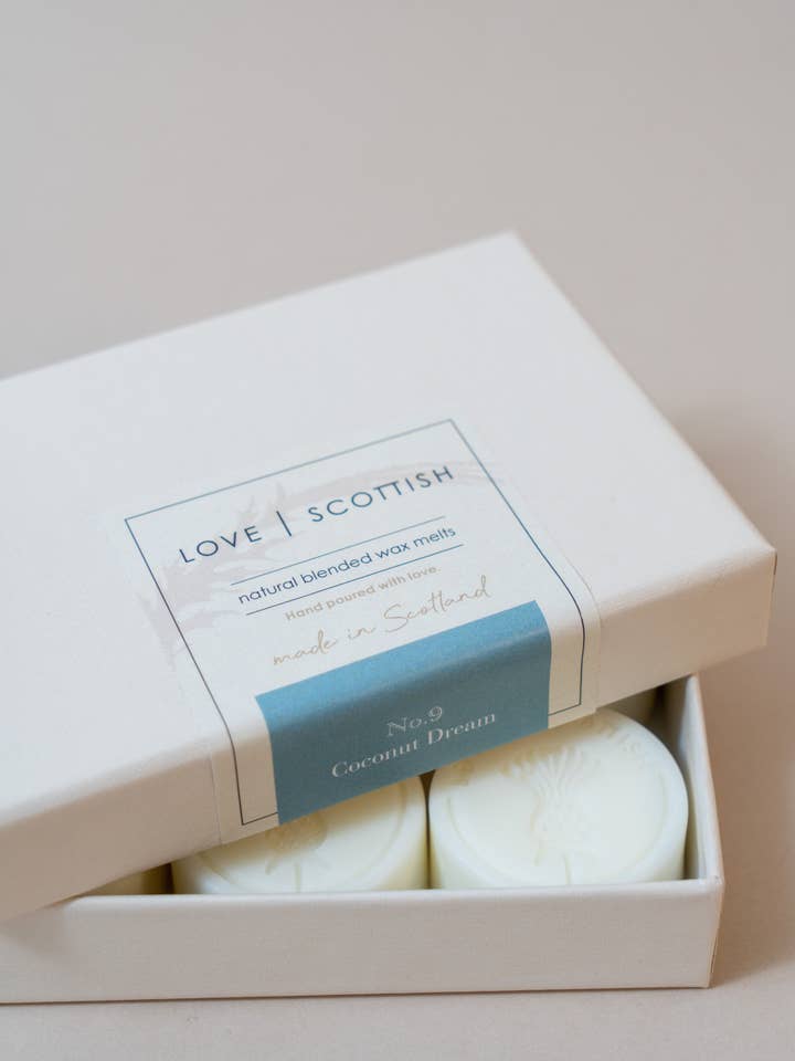Cire fondante Coconut Dream pour la vente par Love Scottish