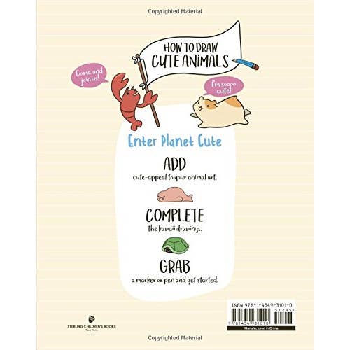 Union Square & Co. - Wholesale Book - Kids - How to Draw Cute Animals by Angela Nguyen