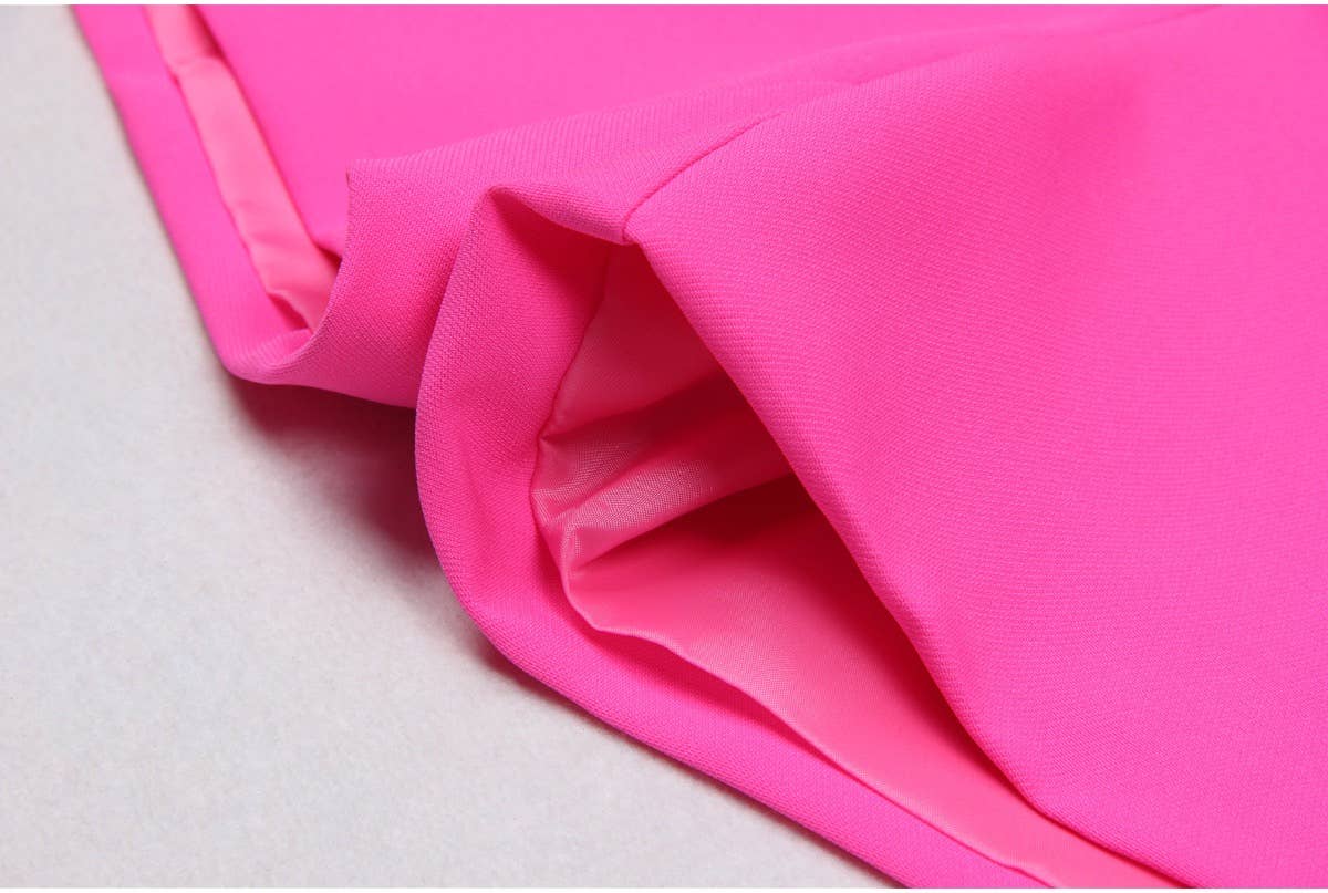 Productseeker - Venta al por mayor Conjunto de vestir - Mujer - Conjunto de tres piezas con blazer, crop top y shorts10