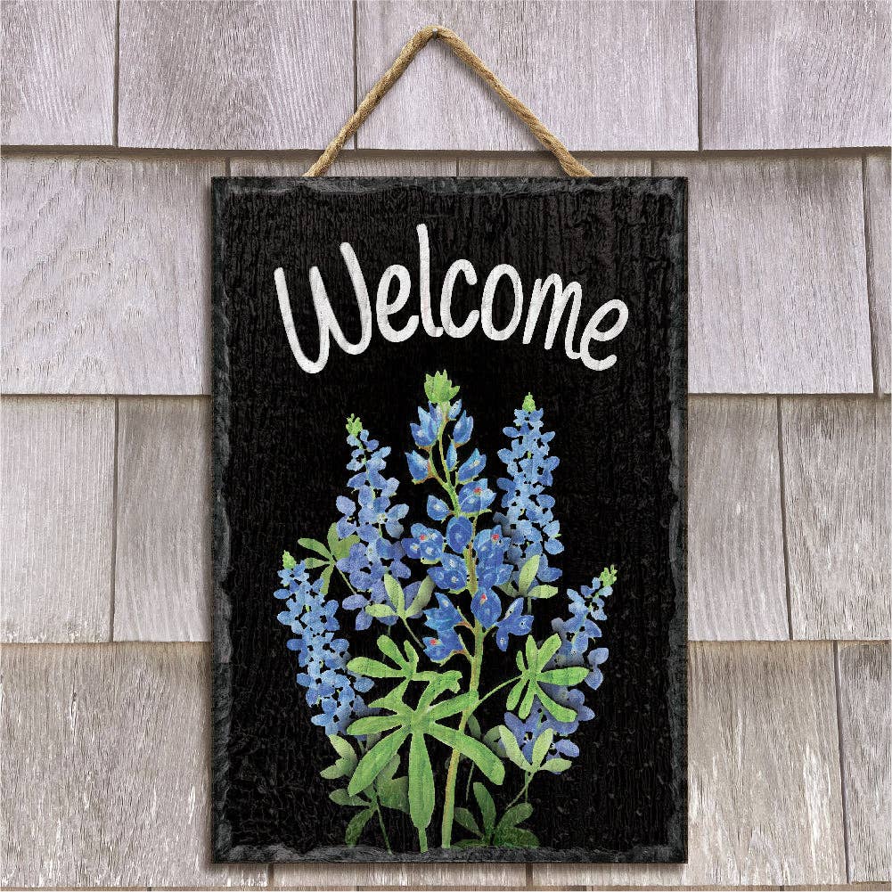 ST Creations - Vente Pancarte - Bienvenue chez Bluebonnet - Slate Impressions1
