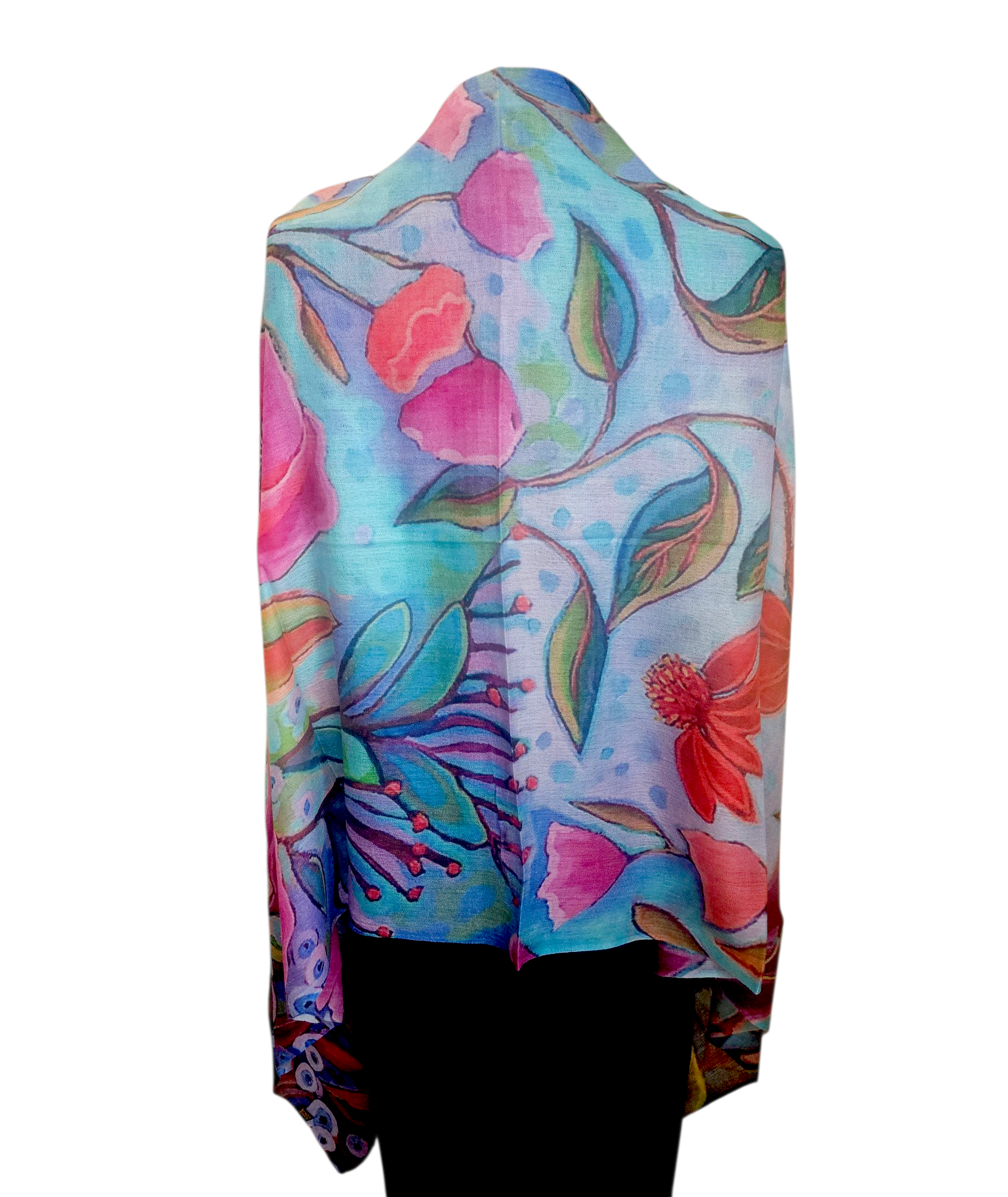 Happy Lona - Wholesale Scarf - Women's - Marine Bloom4