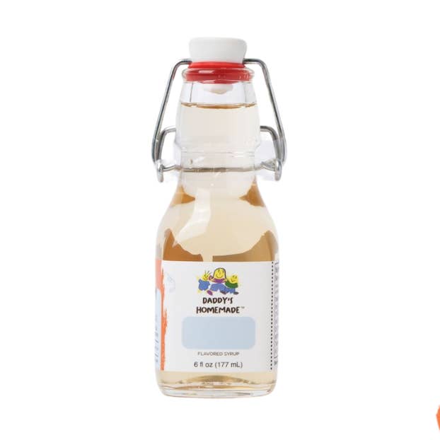Peach Natural Flavored Syrup 6 oz and 11.5 oz for wholesale by Daddy's Homemade LLC