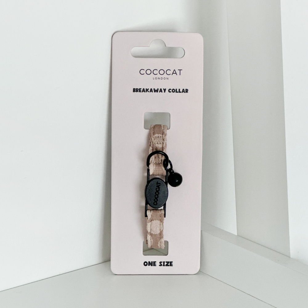 Cocopup London - Wholesale Pet Collar - Cat - Cat Collar - Mocha Flower1