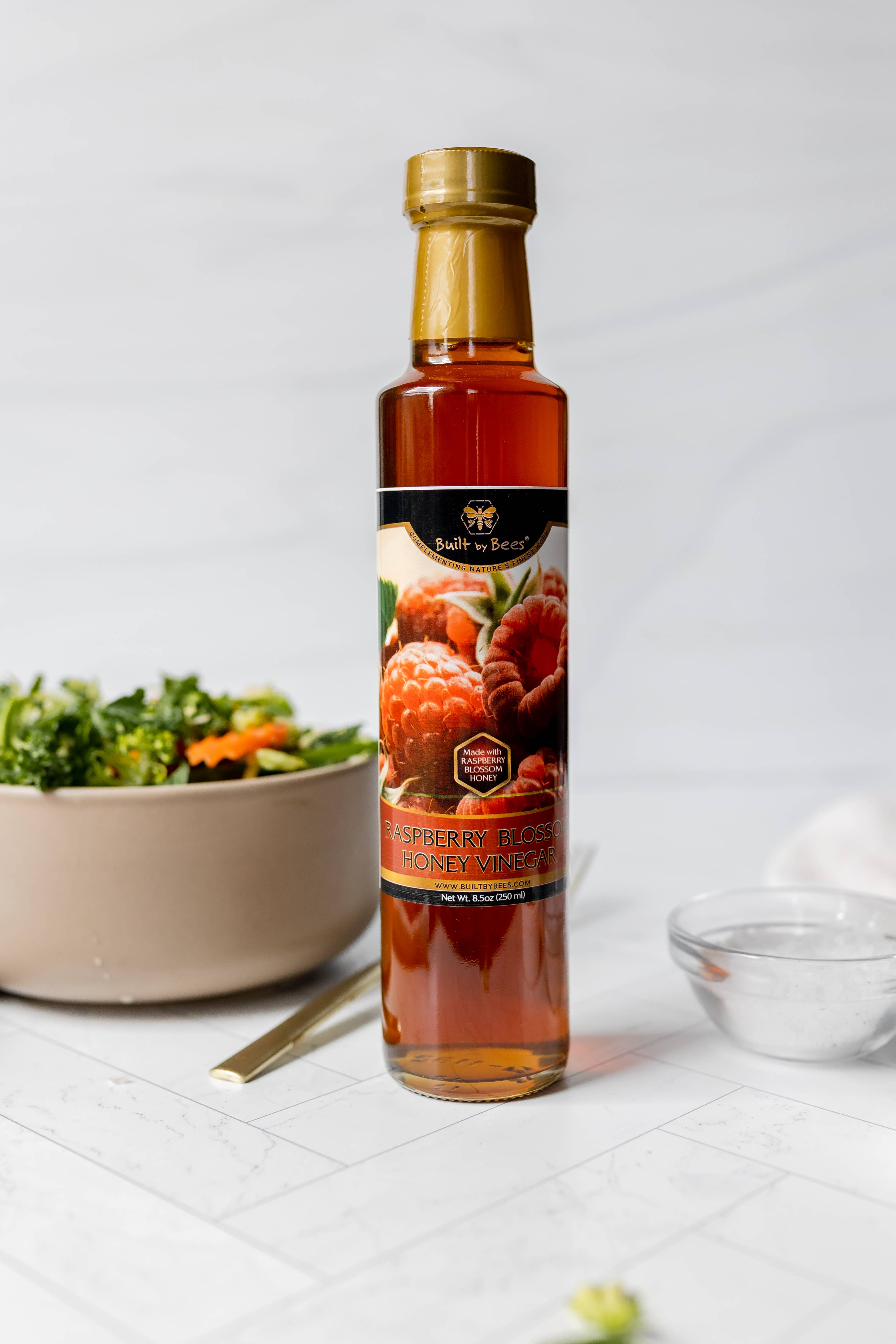 Built by Bees - Wholesale Vinegar - Raspberry Blossom Honey Vinegar 250 ml1