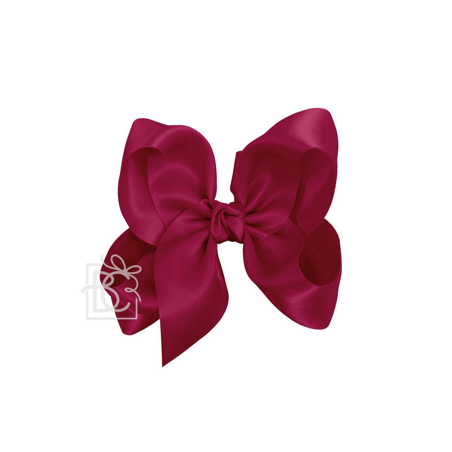 Beyond Creations, LLC - Wholesale Hair Bow - Kids - SATIN BOW ON CLIP149