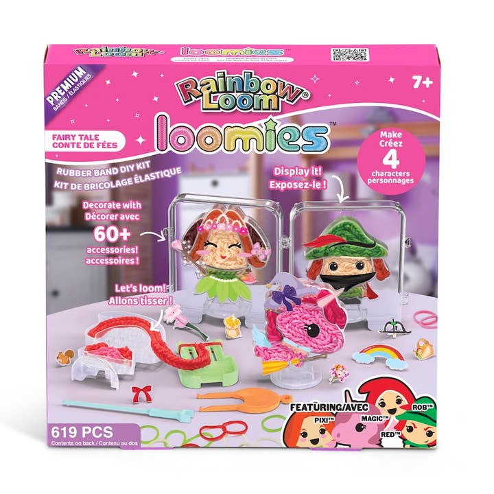 Loomies- Märchen 4er-Pack für den Großhandel von Rainbow Loom