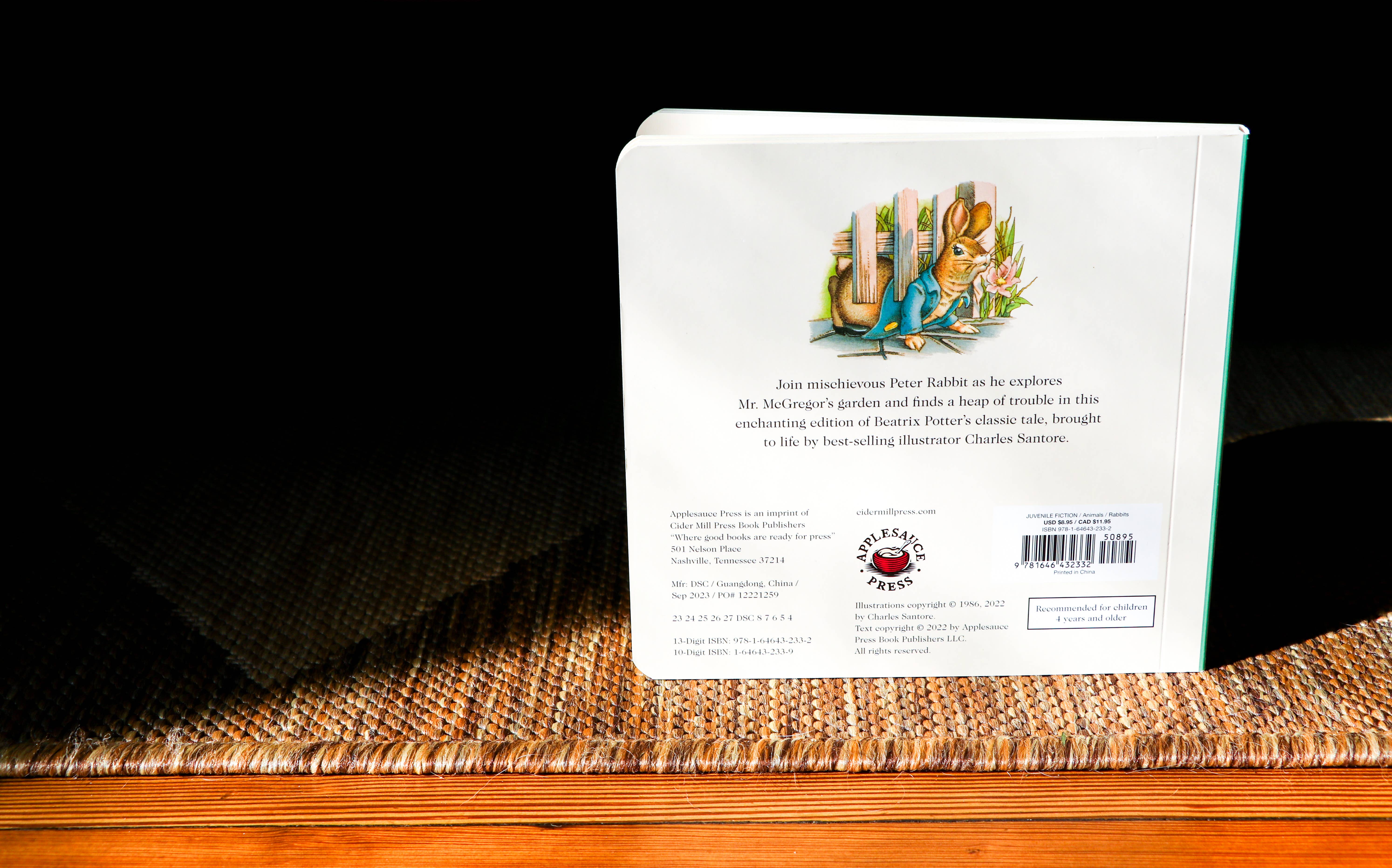 HarperCollins Focus - Wholesale Baby & Toddler Book (0-2) - The Classic Tale of Peter Rabbit Board Book: Revised Ed2