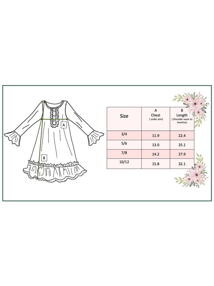 Adorable Sweetness - Wholesale Nightdress - Kids - Kids Vintage Christmas Wreath & Lace Lounge Play Gown