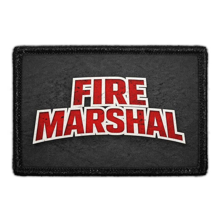 Fire Marshall - Removable Patch for wholesale by Pull Patch