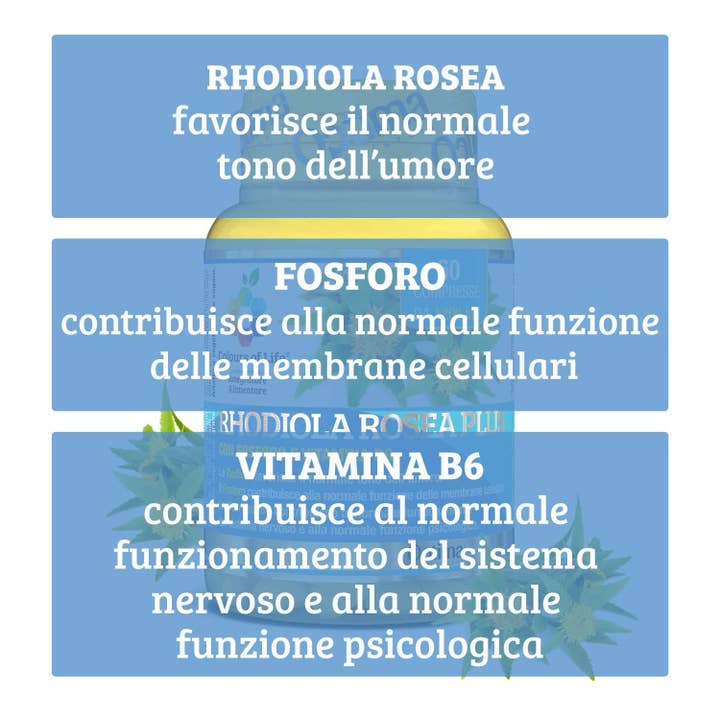 OPTIMA NATURALS - Wholesale Oral Supplement/Vitamin - Rhodiola Rosea Plus 60 Tablets, 1200 mg2