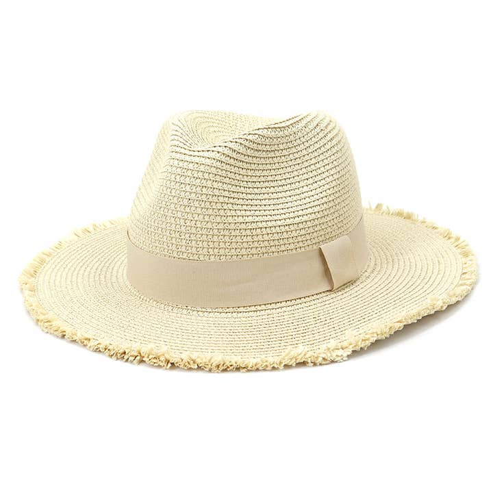 Suzie Q USA - Wholesale Straw Hat - Women's - New Outdoor Travel Shading Rough Jazz Straw Hat