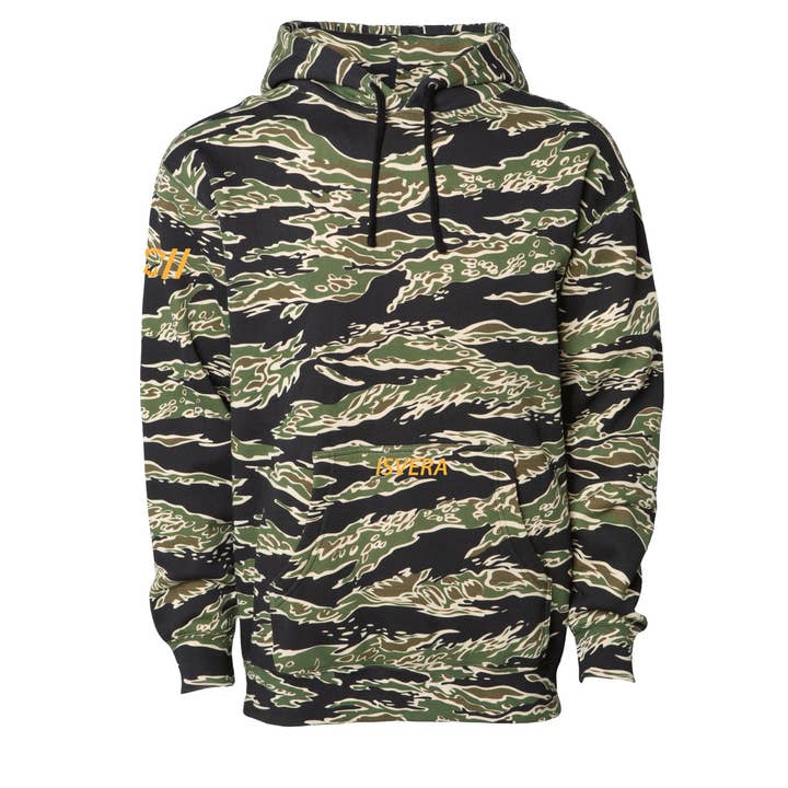 ISVERA Victory Pullover Hoodie // Tiger Camo for wholesale by ISVERA