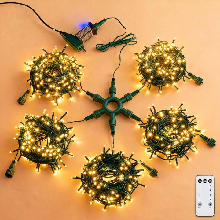 LED Christmas String Lights with Timer Remote & Modes for wholesale by LIGHTSHARE