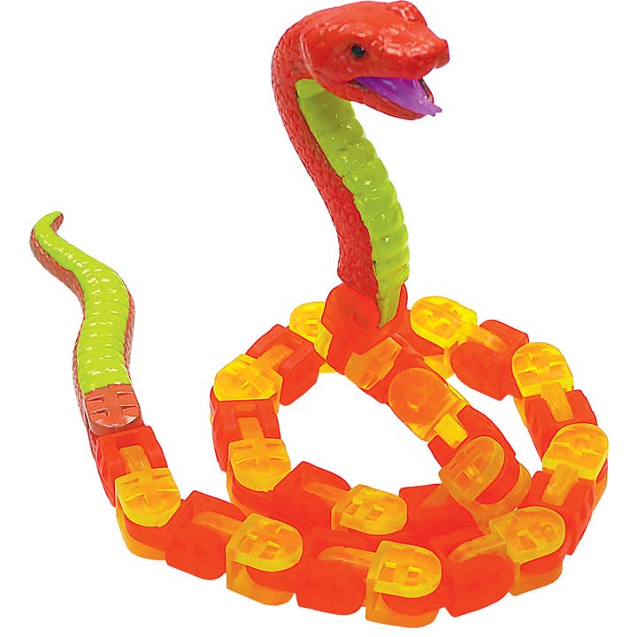 Zing - Wholesale Fidget Toy - Kids - Zing Klixx Creatures Cobra - Snakes - Fidget Toy