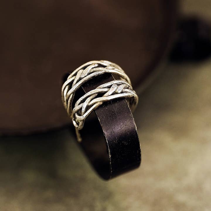 Brincos Celtic Knot Hoop Prata de 1ª Lei por atacado de Skolland Jewelry