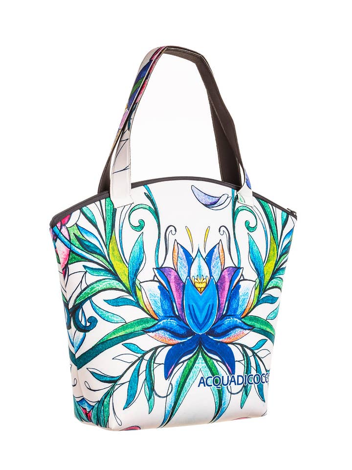 Strandtas met neopreen ritssluiting -Aquarel voor wholesale door ACQUADICOCCO