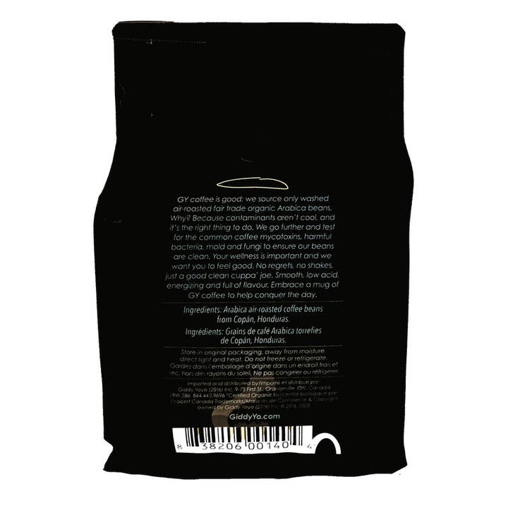 Giddy Yo - Wholesale Coffee beans - ARTISAN COFFEE BEANS, MEDIUM ROAST, 340 G/ 12 OZ, ORGANIC1