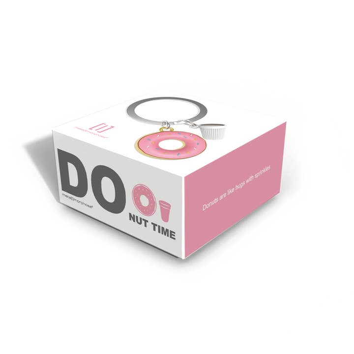 Anew International Corp. - Wholesale Keychain - Unisex - DONUT & COFFEE KEYRING