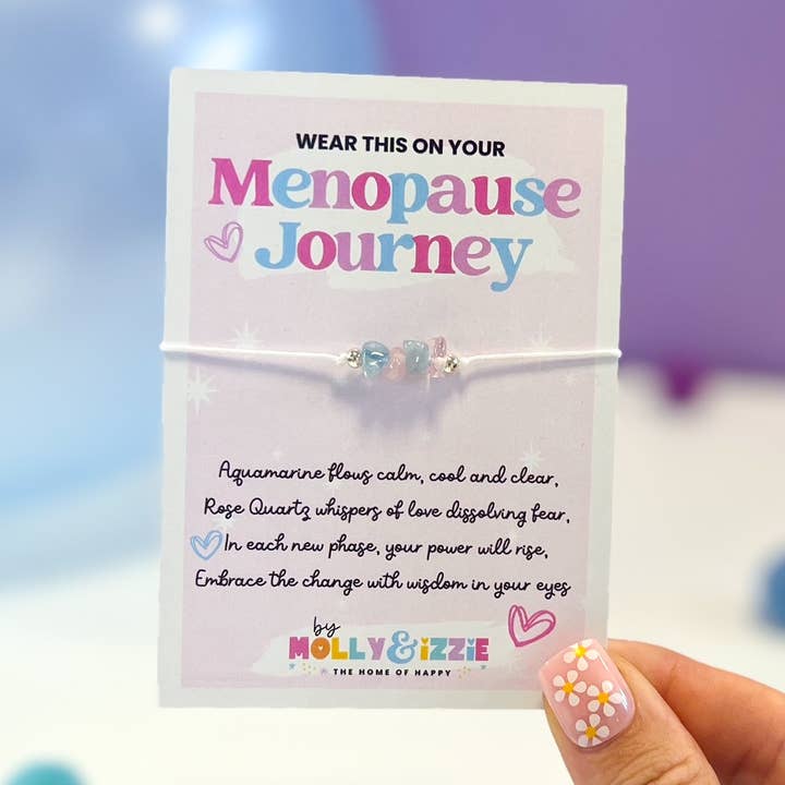 Adjustable Crystal Bracelet - For Menopause for wholesale by by Molly&Izzie