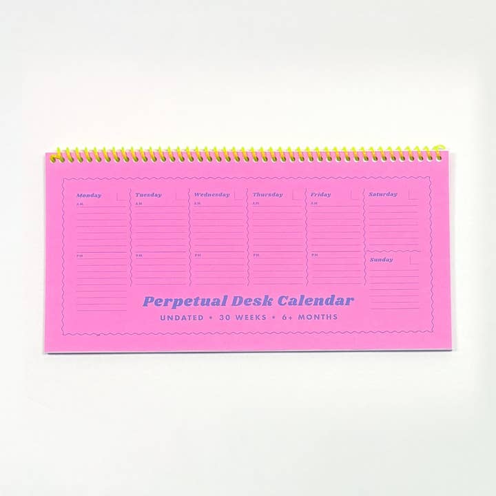 Perpetual Desk Calendar - Undated for wholesale by Next Chapter Studio