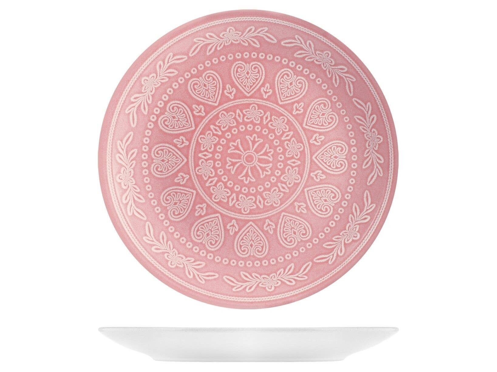 H&H - Wholesale Dinner Plate - Karma Flat Plate in Pastel Tone Stoneware 27 cm4