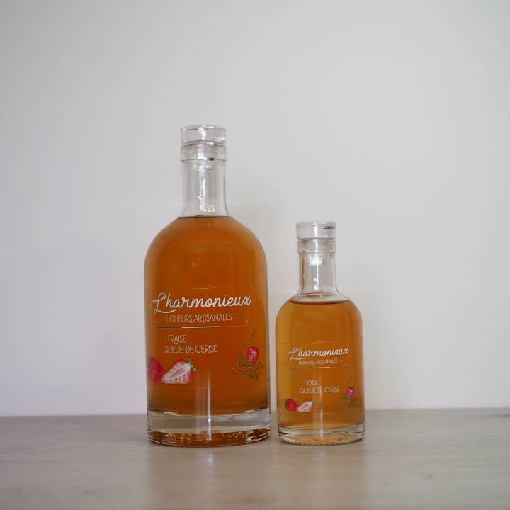 L'harmonieux - liqueurs artisanales - Wholesale Likeur - Aardbei-kerselikeur met kerssteelinfusie5