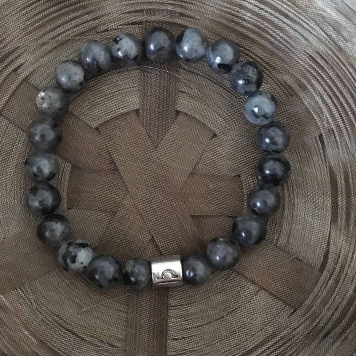Roshni Desai & Things – wholesale Beaded bracelet – Labradorite Libra Star Sign Zodiac Sign Bracelet3