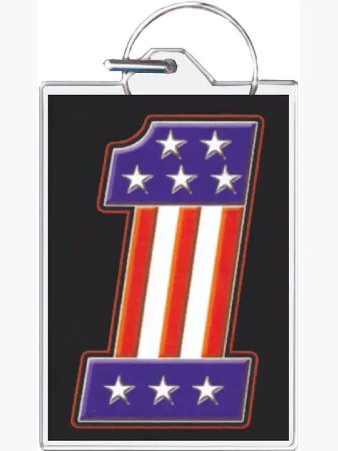 KEYCHAIN - #1 PATRIOTIC for wholesale by Scorpio Posters