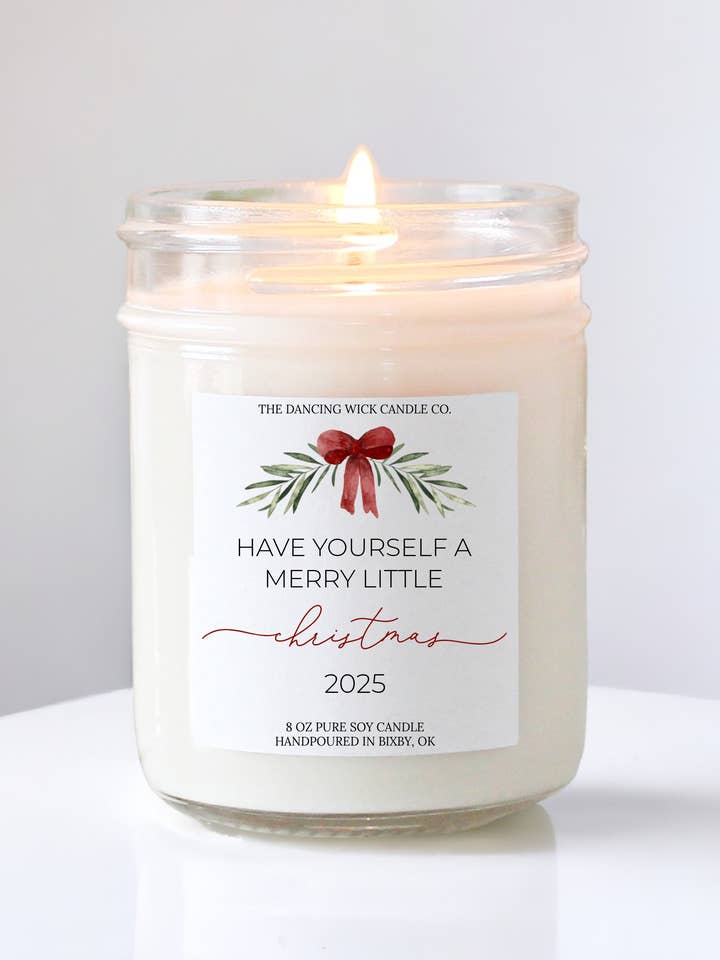 Merry Little Christmas - Holiday Candle - Fraser Fir Scent and other Purchase Wholesale merry makers. Free Returns & Net 60 Terms on Faire trending on Faire.