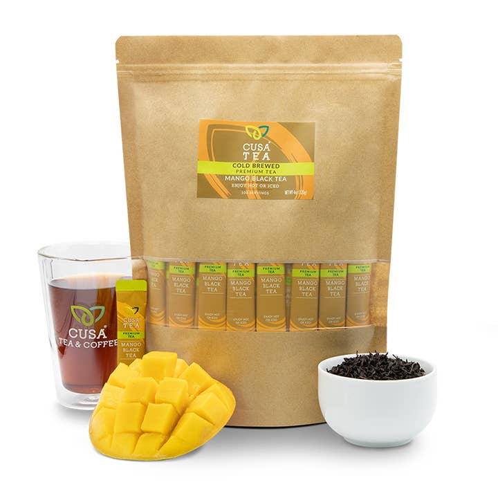 Mango Black Tea for wholesale by Wild Zora
