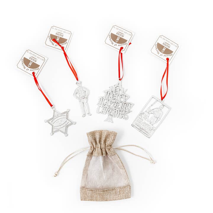 House of Morgan Pewter - Wholesale Ornament - Mayberry Gifts - Sheriff - Andy Opie - Christmas Ornaments12