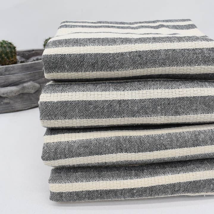 Organic Turkish Towels - Wholesale Bath Towel - Luxury Black Turkish Bath Towel, Perfect Gift Towel7