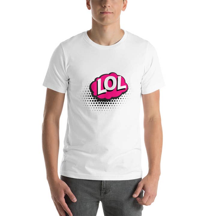 LOL Laut lachen Unisex t-shirt für den Großhandel von Souverista