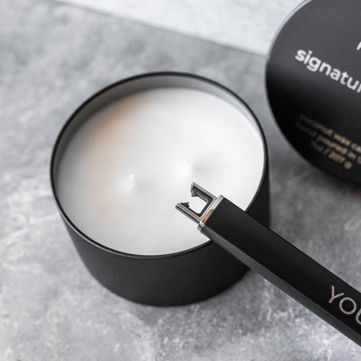 Norden Candle Supply - Wholesale Lighter - Custom Engraved Black Rechargeable Electric Lighter3