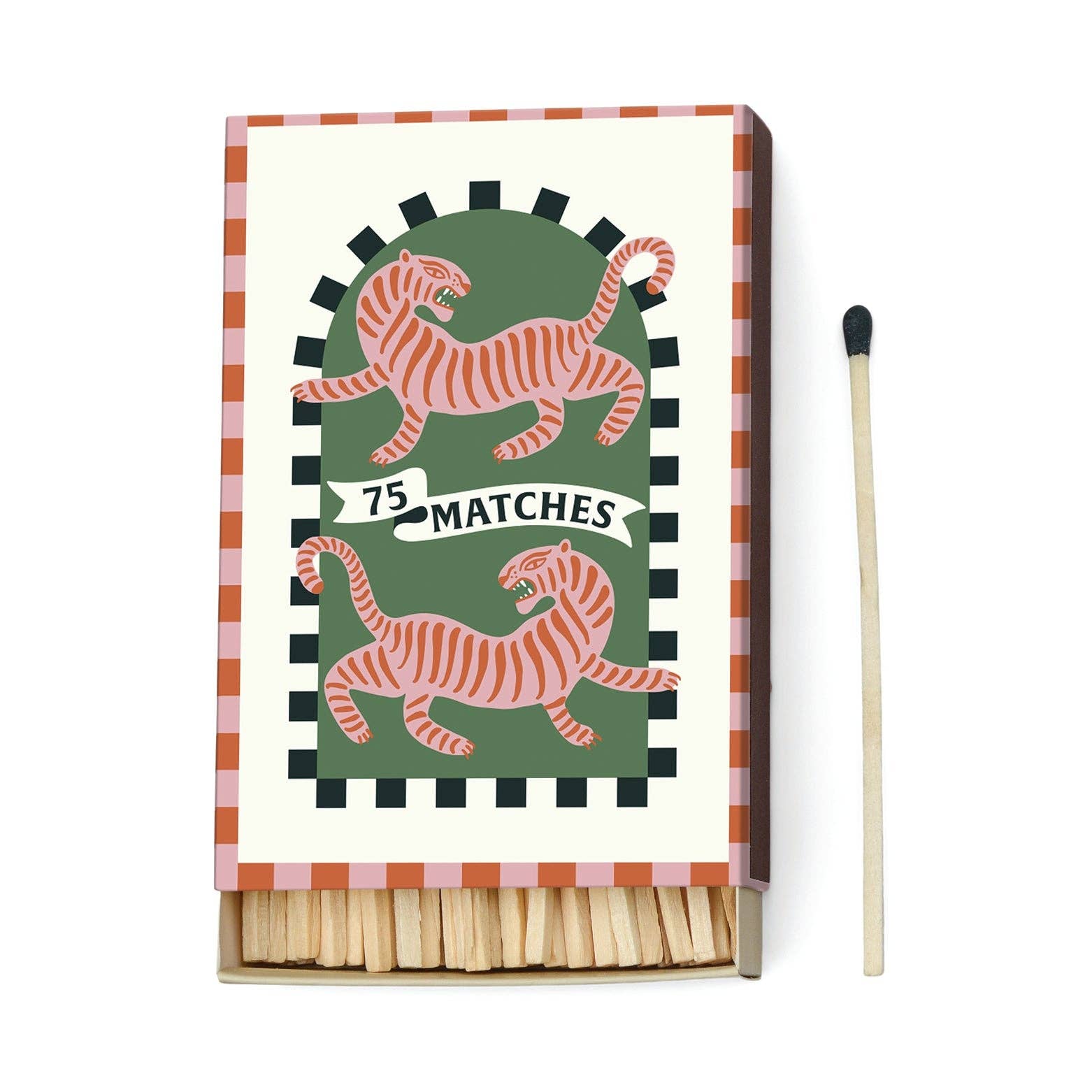 Designworks Collective – wholesale Matches – Paddywax A Dopo Boxed Matches "Tiger" - 75 matches