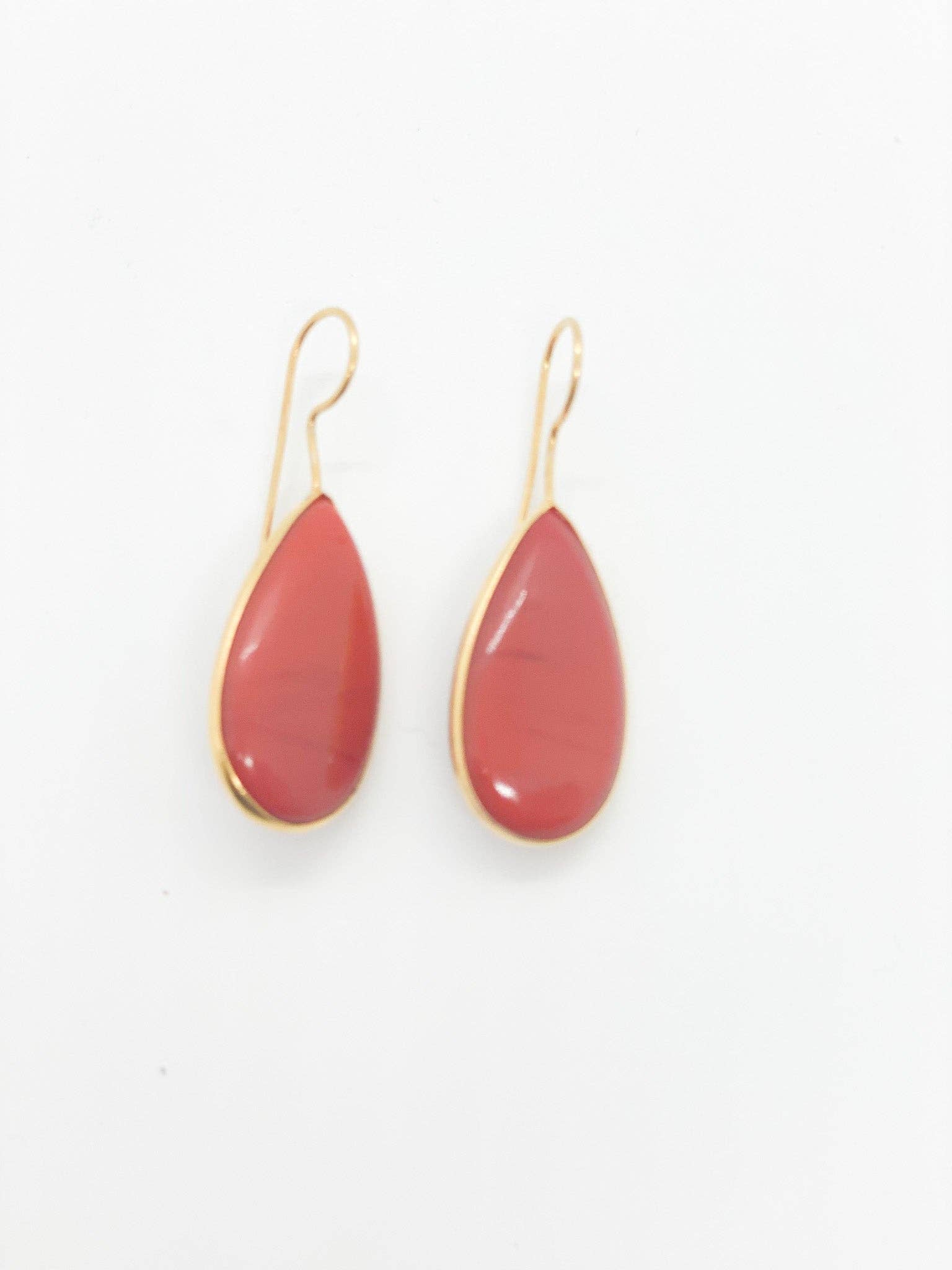 Studio S Designs - Wholesale Dangle Earrings - Orange Chalcedony Gemstone Earrings