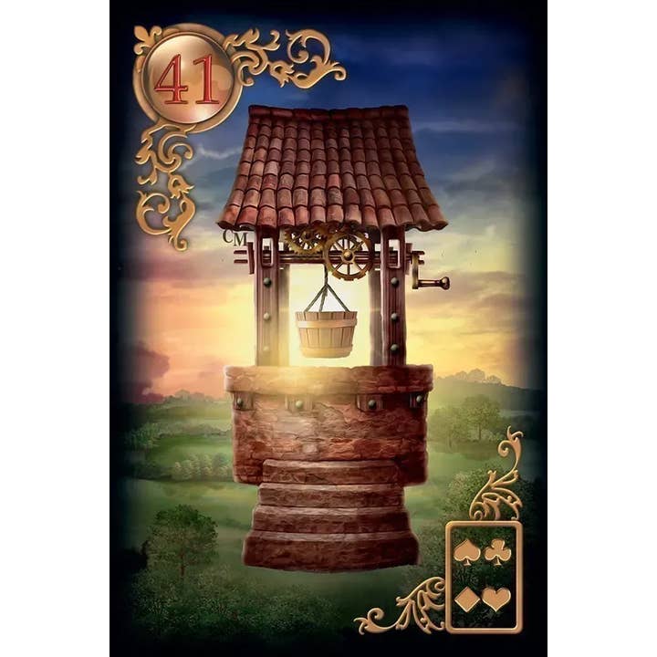 U.S. Games Systems Inc. - Wholesale Tarot Cards - Gilded Reverie Lenormand Expanded Edition9