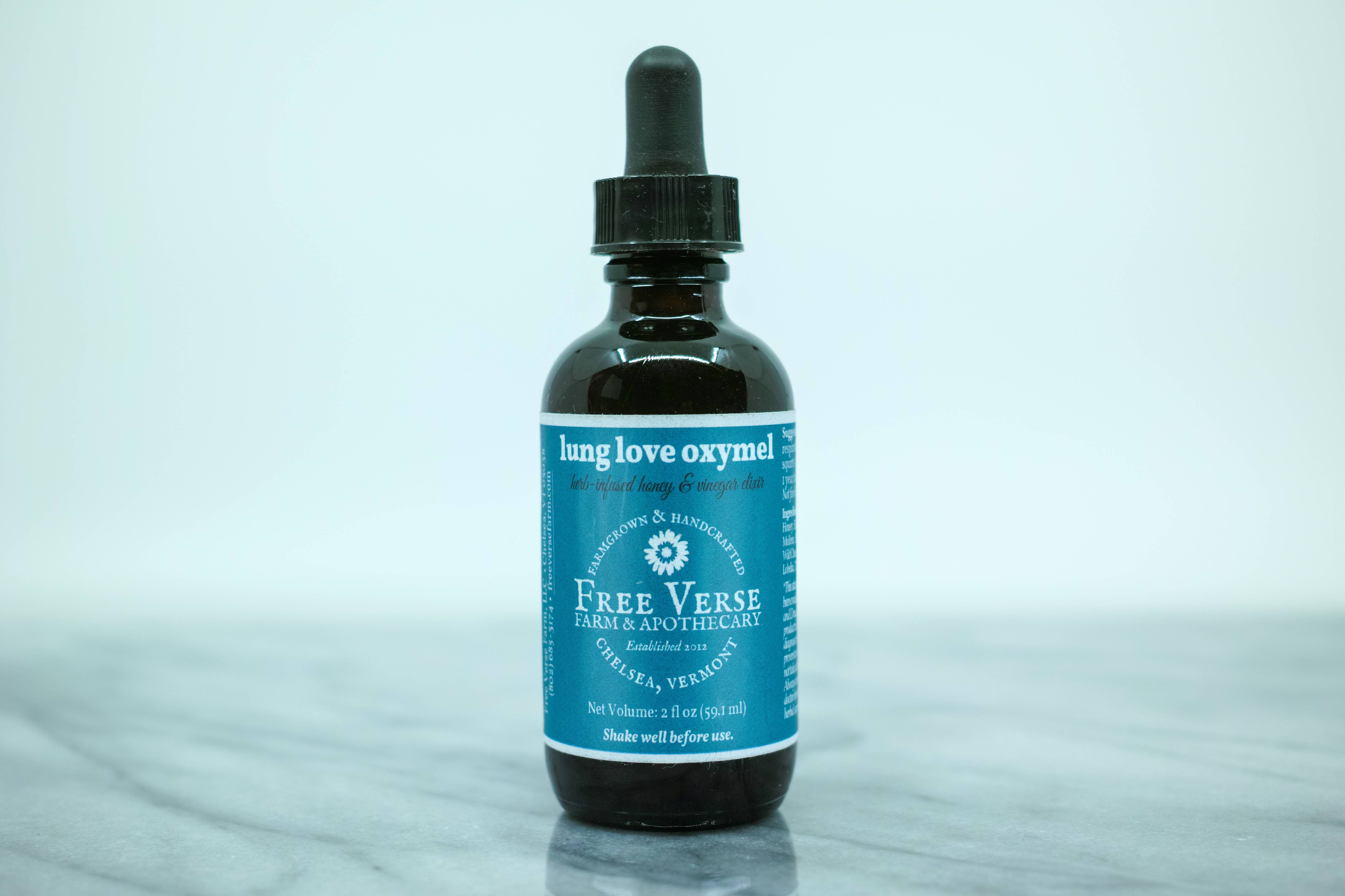 Free Verse Farm & Apothecary - Wholesale Oral Supplement/Vitamin - Lung Love Oxymel0
