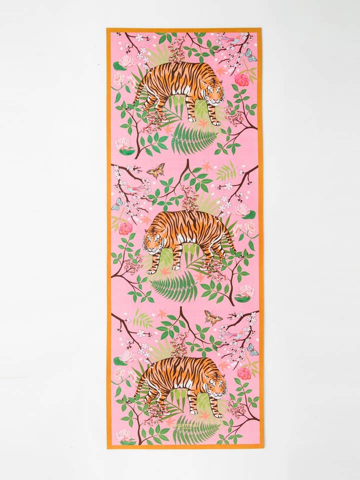 The Striped Charmer Suede Mat 5mm for wholesale by Sugarmat