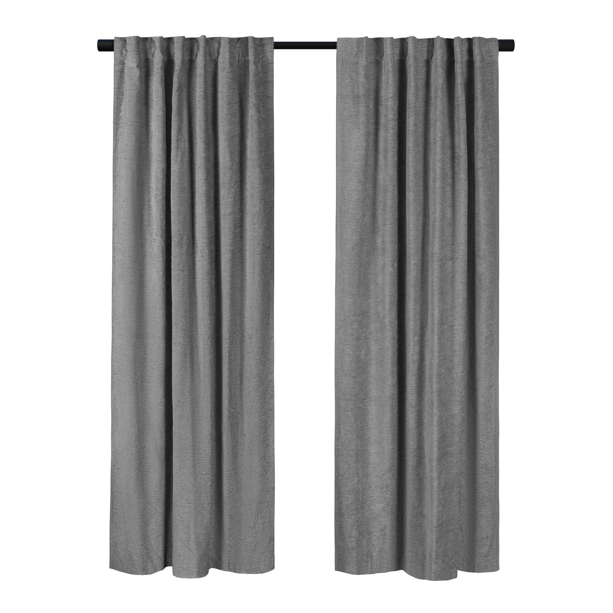 Awesome Home - Wholesale Curtain - Chenille Room Darkening Back Tab Curtain, 1 Panel, 52"x96"6