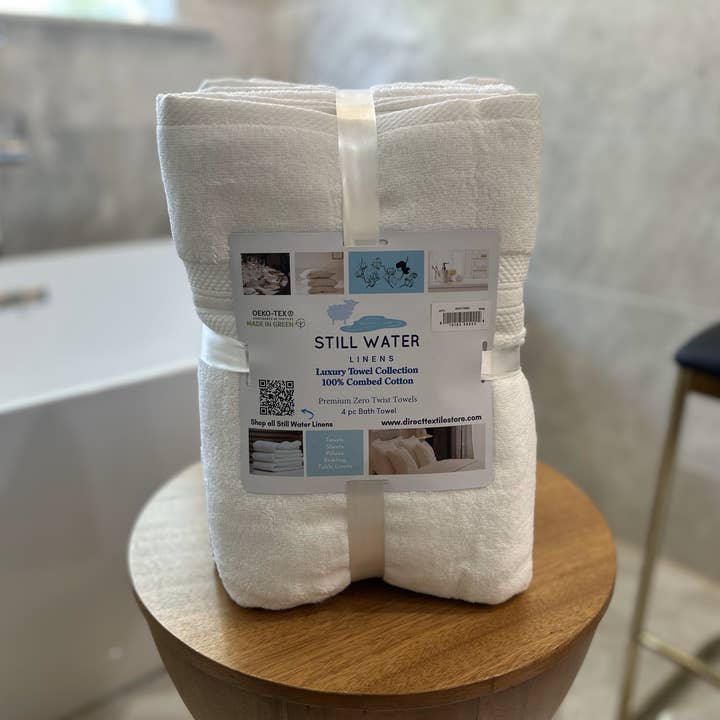 Still Water Linens - Wholesale Towel Set - Premium Zero Twist Towels1