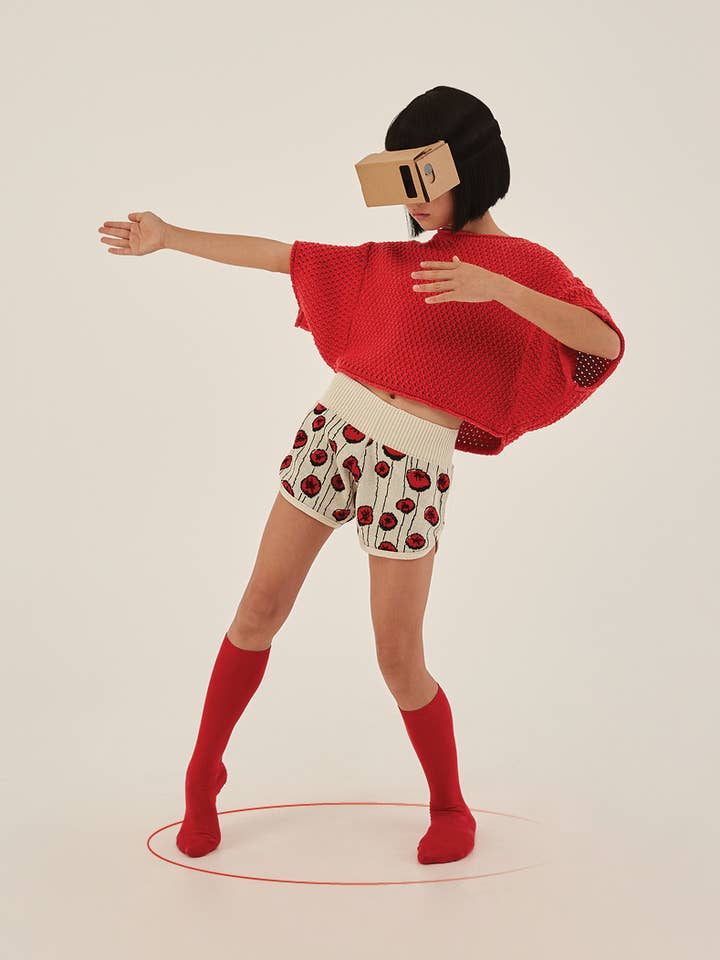 Kawaii Crop Trui voor wholesale door Little Creative Factory