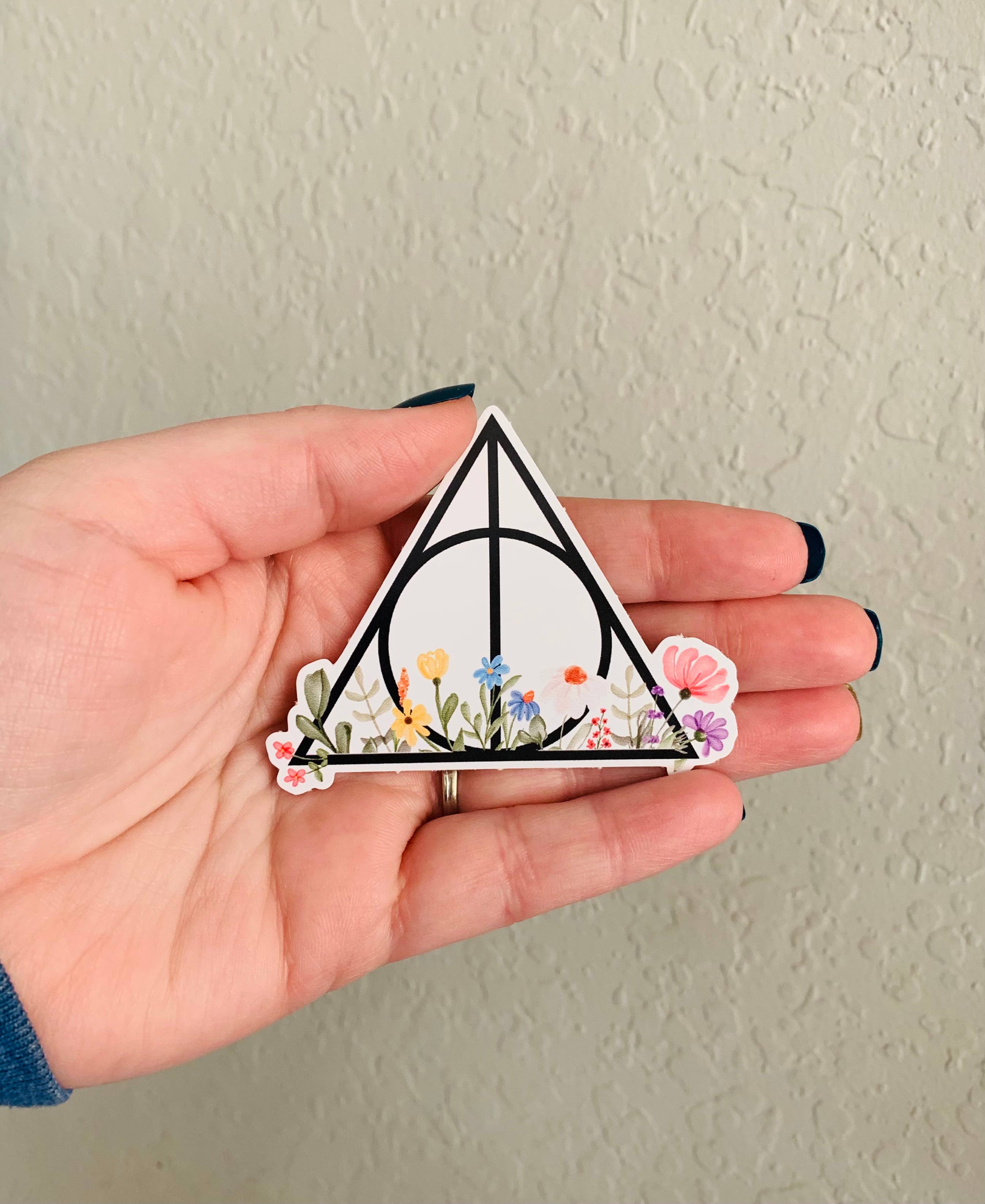 Oily Graphic Creations – Großhandel Aufkleber – Deathly Hallows-Harry Potter Aufkleber/Magnet